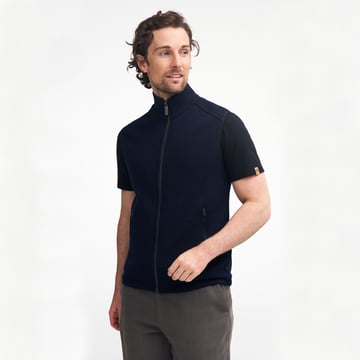 Ralf Vest Blå Ivanhoe