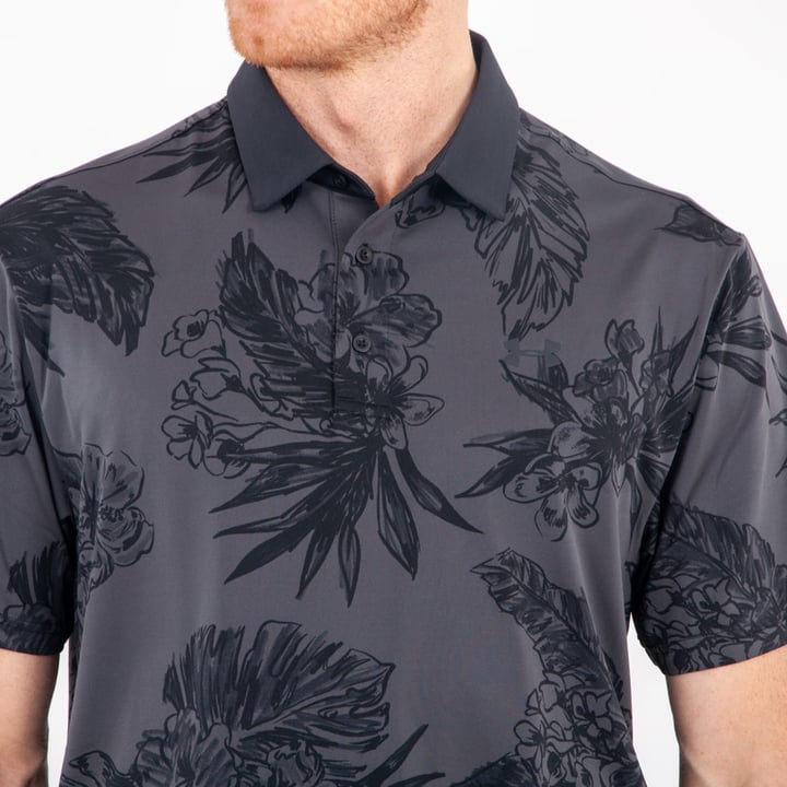 Playoff Polo 2.0 Floral Svart Under Armour Playoff Polo 2.0 Floral Svart Under Armour