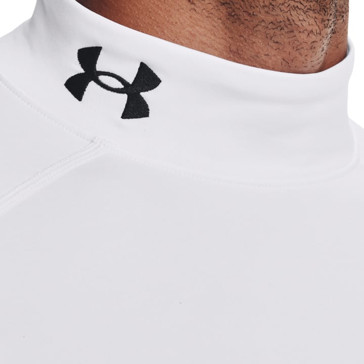 CG Armour Fitted Mock Hvid Under Armour