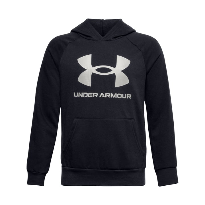 Jr Rival Fleece Hoodie Sort Under Armour