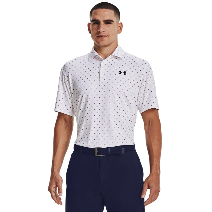 Playoff 3.0 Print Polo Weiß Under Armour