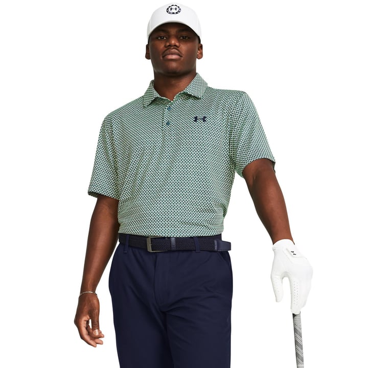 Playoff 3.0 Polo Vert Under Armour
