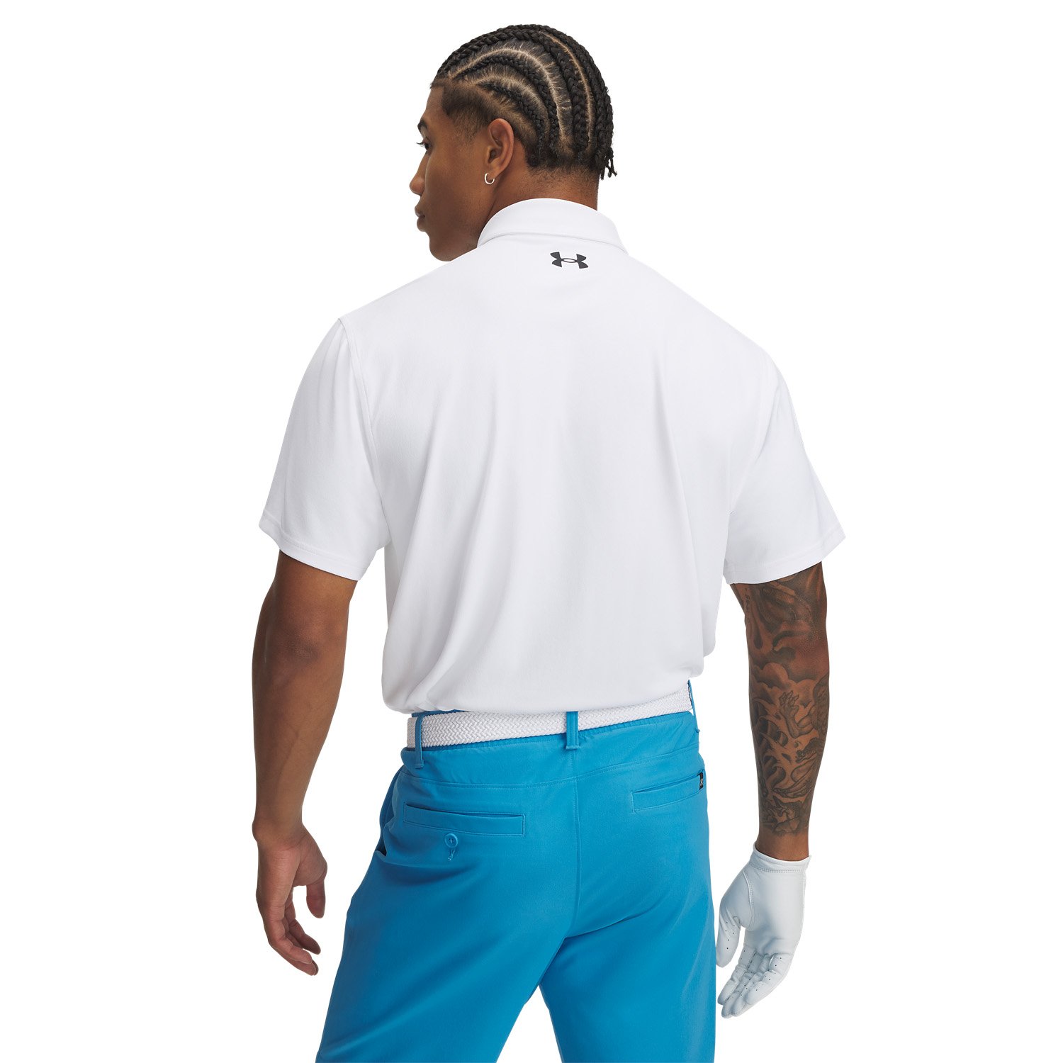 T2G Pique Polo White Under Armour