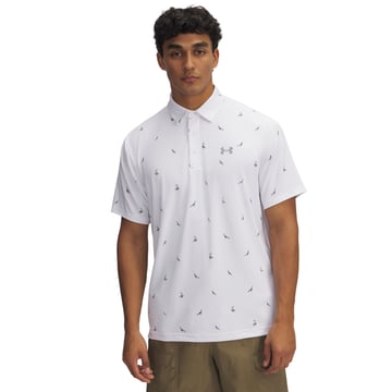 Playoff 3.0 Printed Polo Vit Under Armour
