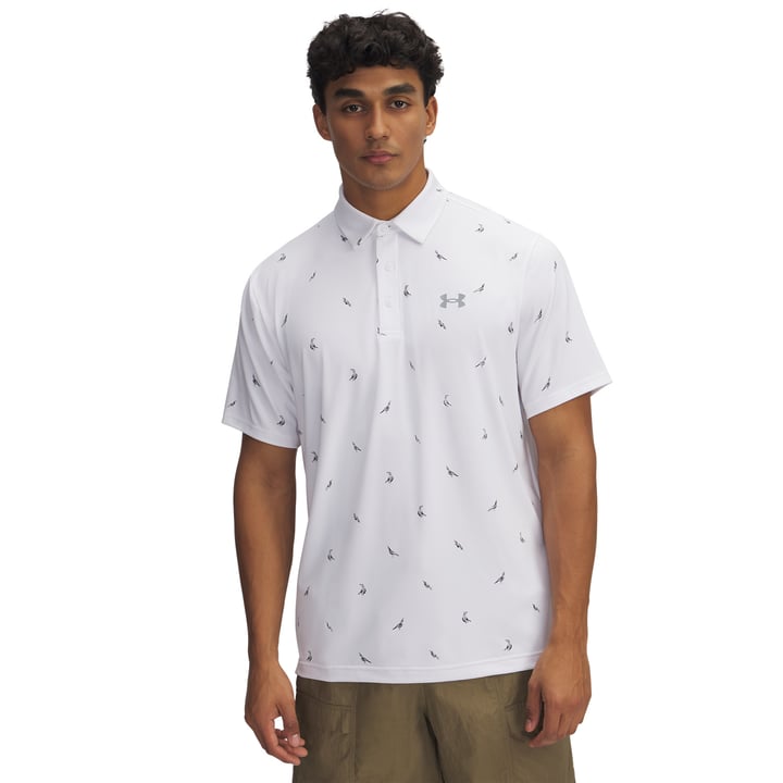 Playoff 3.0 Printed Polo Vit Under Armour