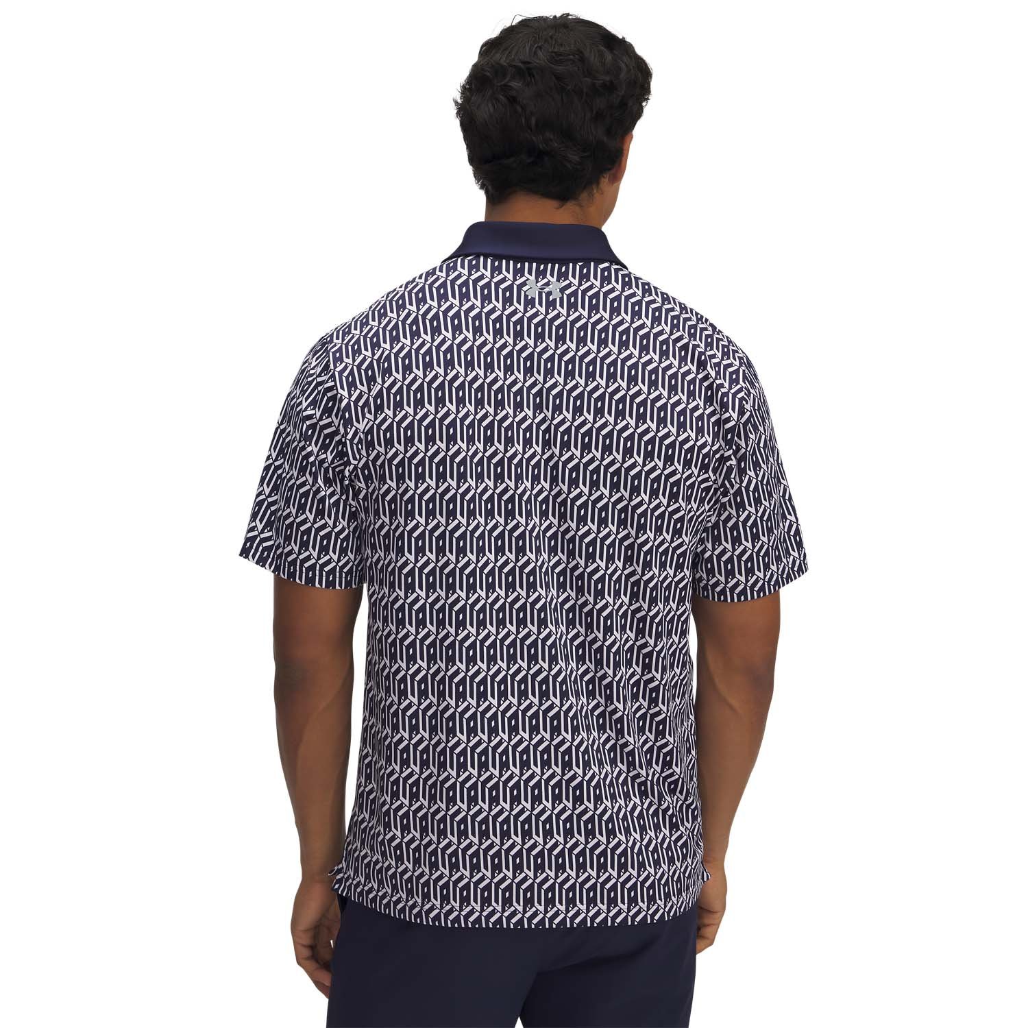 Playoff 3.0 Printed Polo Valkoinen Sininen Under Armour