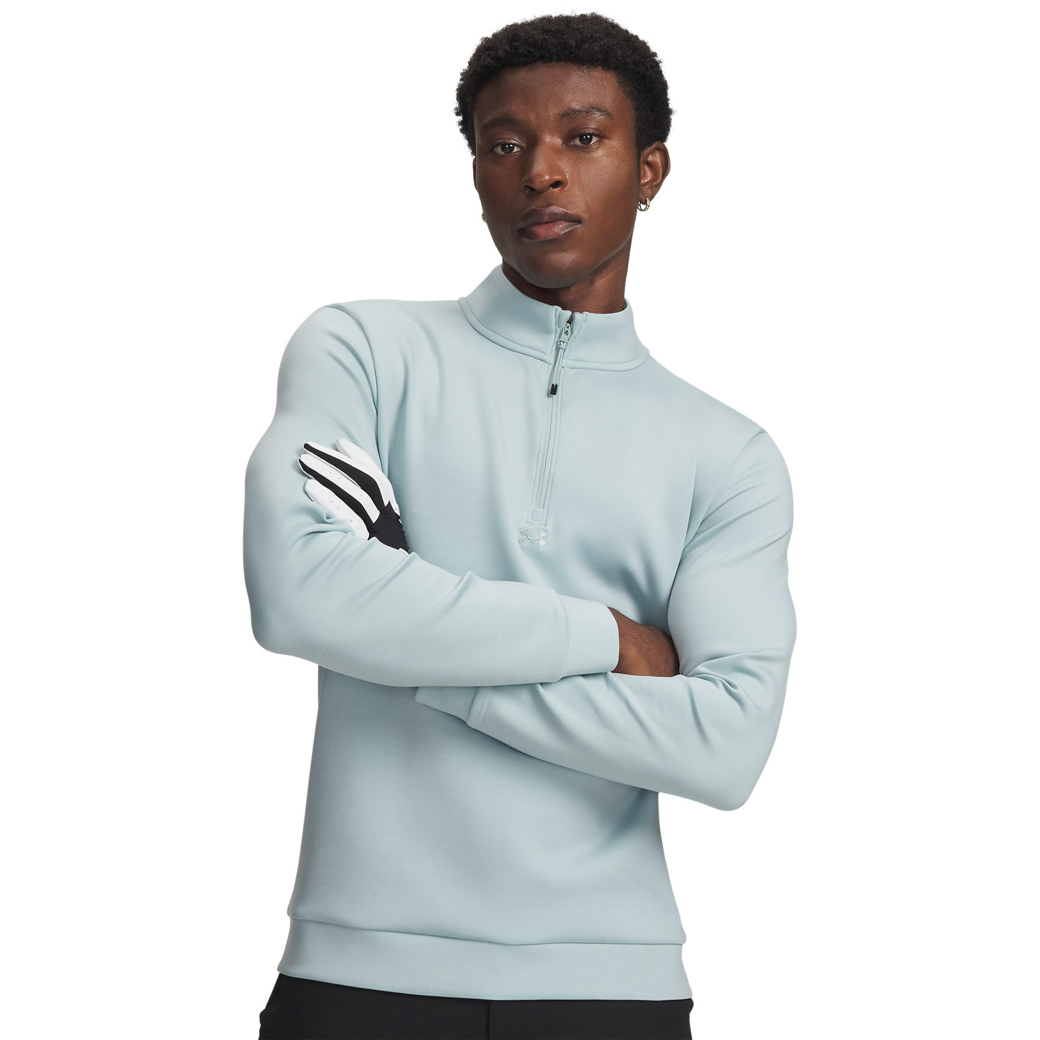 Drive Midlayer Pullover Blau