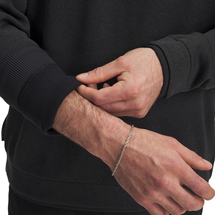 M Sweater Fleece Crew Schwarz Under Armour