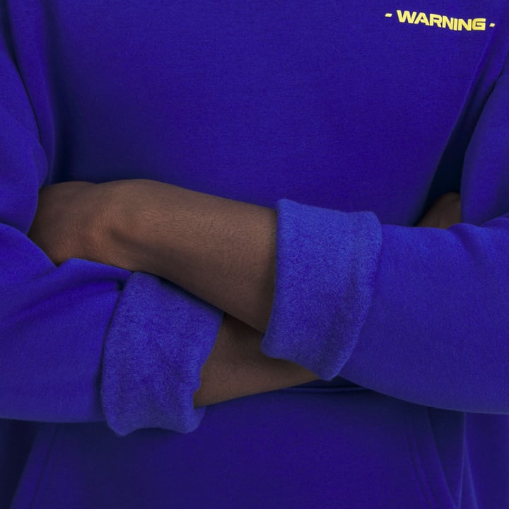 Hazard Warning Hoodie Blau Under Armour Hazard Warning Hoodie Blau Under Armour