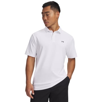 Piké T2G Pique Polo Hvid Under Armour