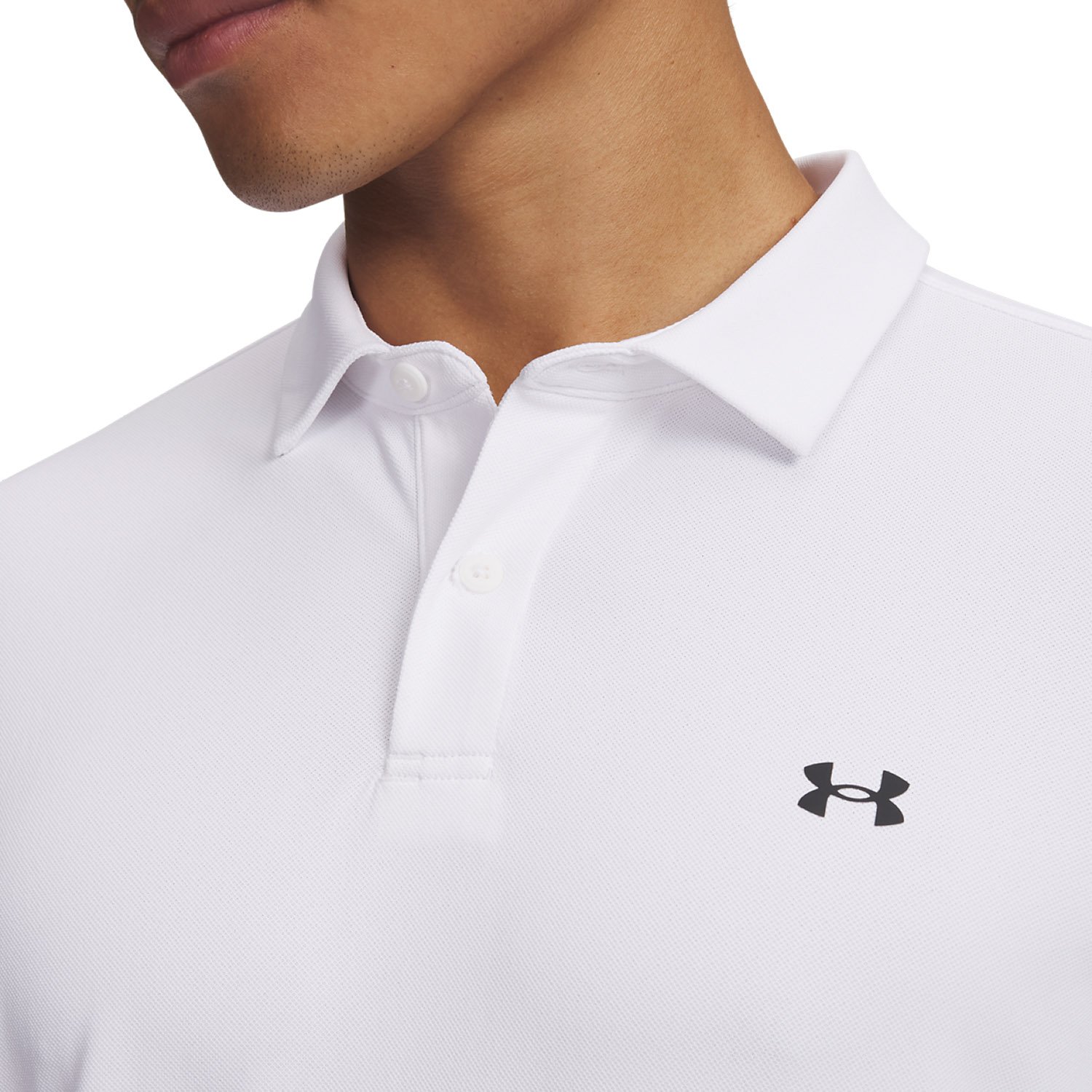 Piké T2G Pique Polo Hvid Under Armour