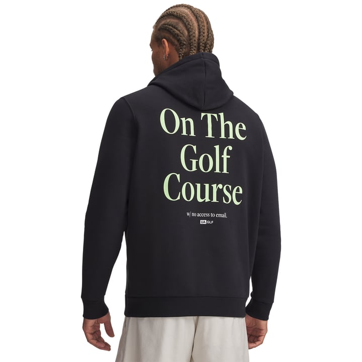 Icon Golf Trip Hoodie Svart Under Armour