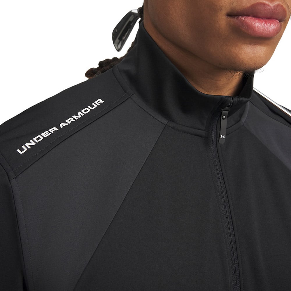 Drive Wind SS 1/2 Zip Musta Under Armour