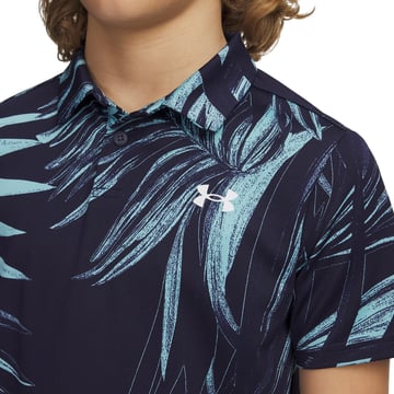 Jr Matchplay Printed Polo Vit Under Armour