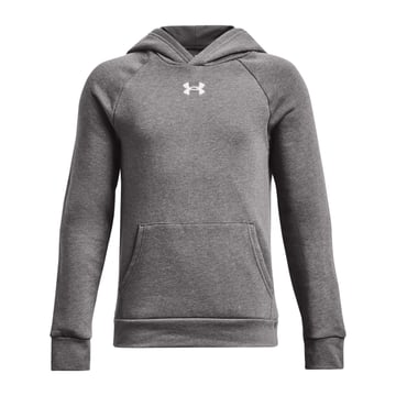 Jr Rival Fleece Hoodie Gray Under Armour