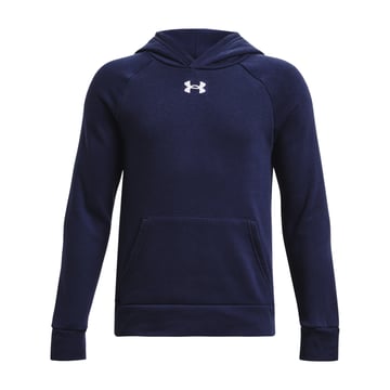 Jr Rival Fleece Hoodie Blue Under Armour