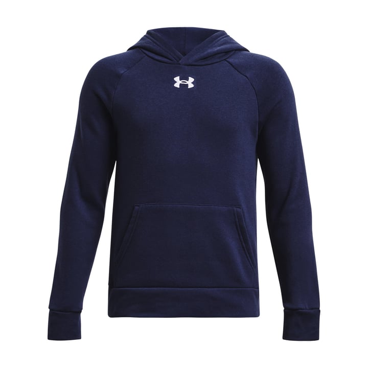 Jr Rival Fleece Hoodie Blue Under Armour