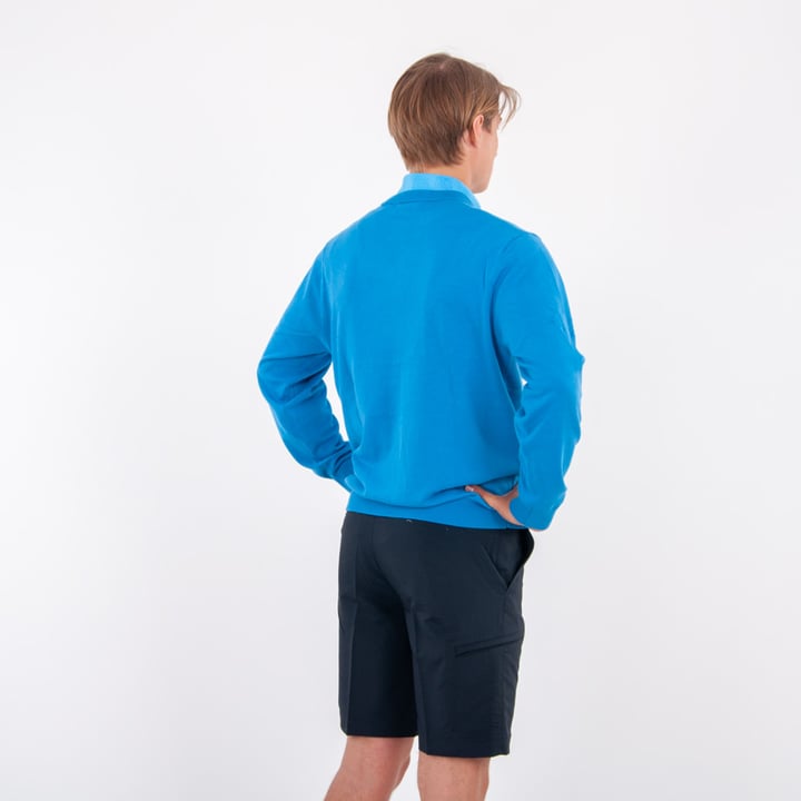 Tröja V-Neck G7XSS107 Blå Greg Norman