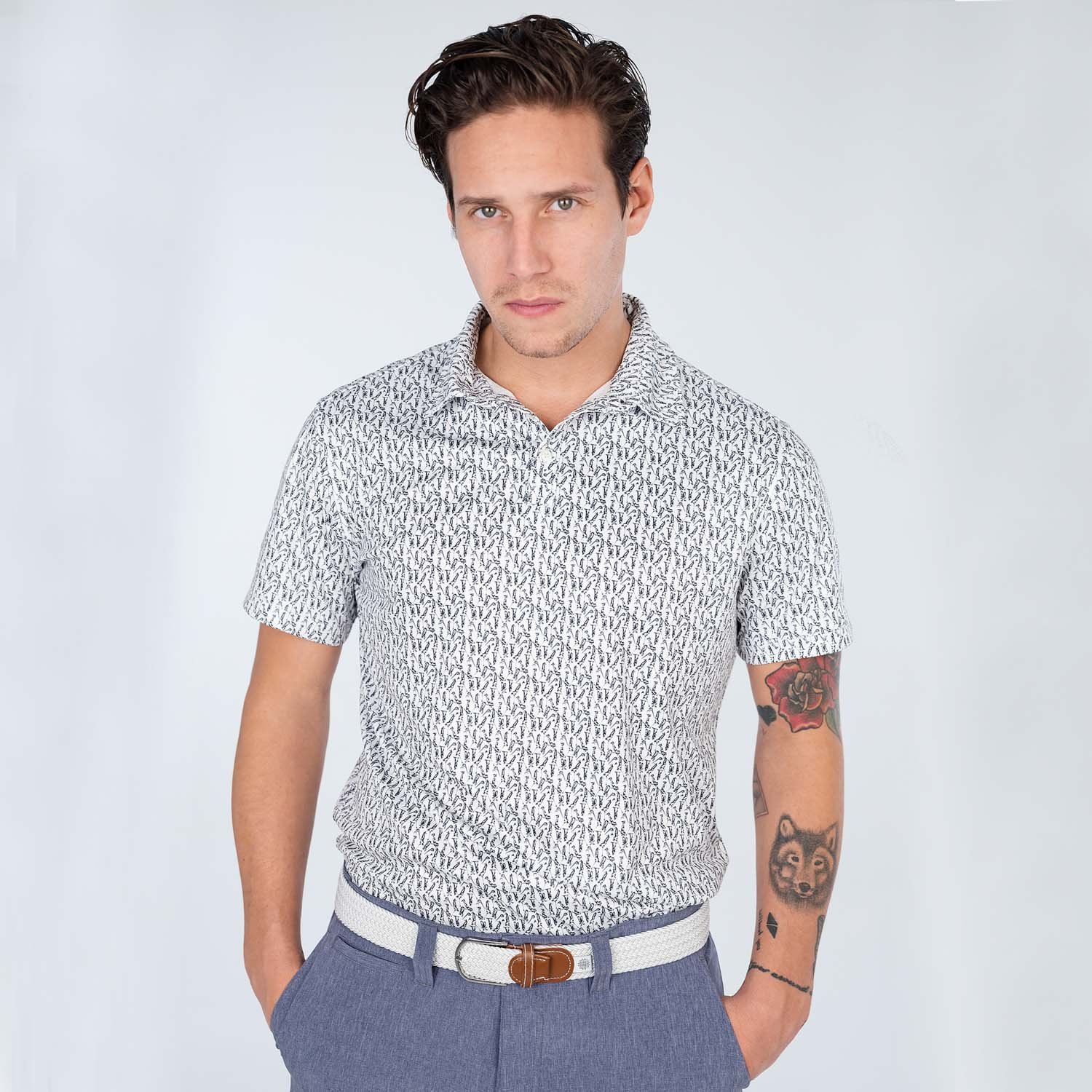 Piké Golfers Valkoinen Func Factory