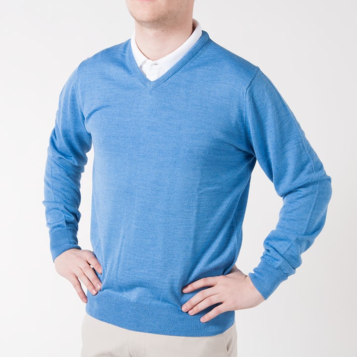 V-Neck Mix Blå Callaway