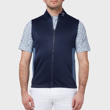 Emea High Gauge Flee Vest Blå Callaway