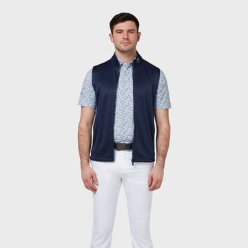 Emea High Gauge Flee Vest Blå Callaway
