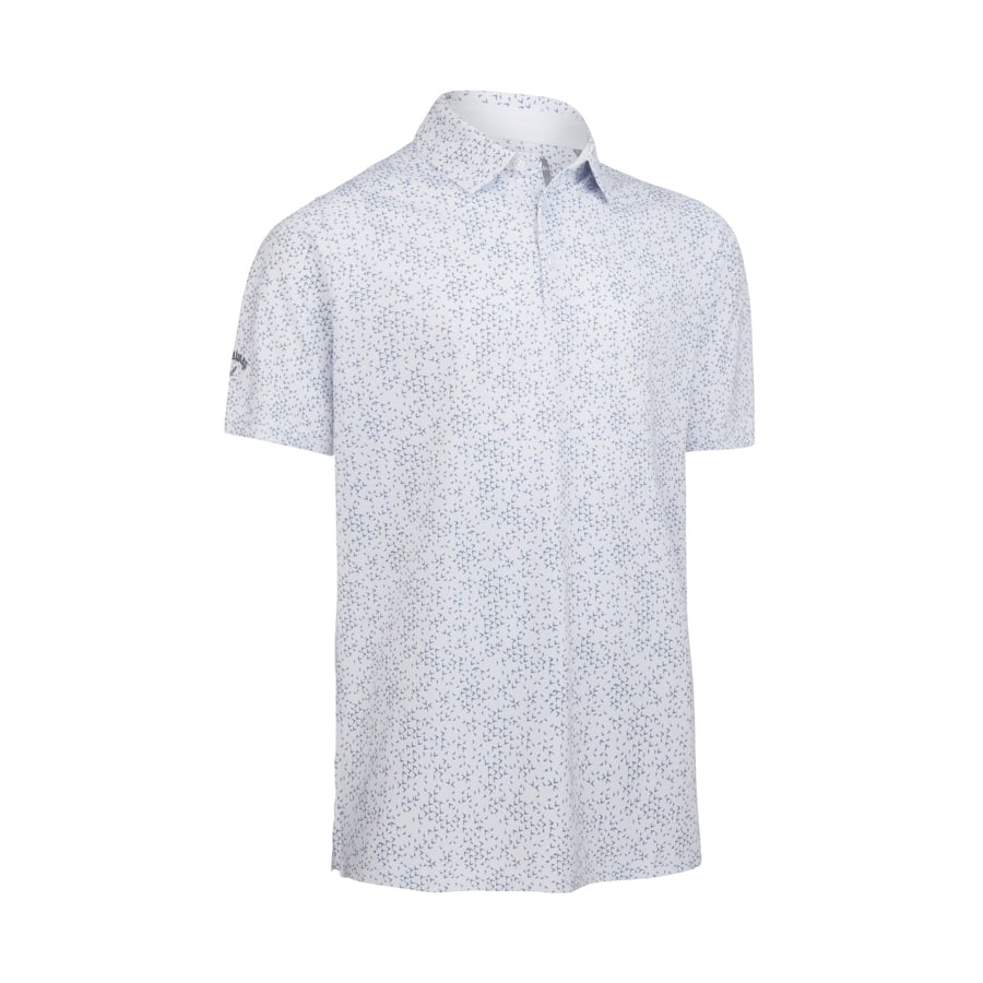 Emea Ss All Over Che Polo Weiß