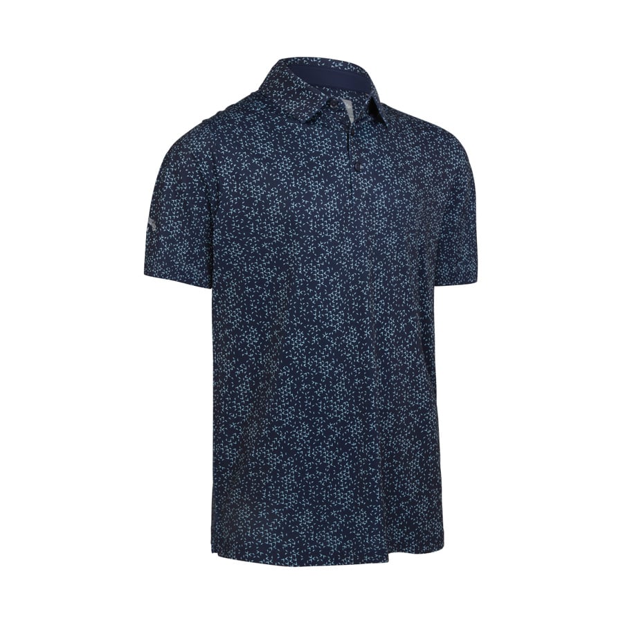 Emea Ss All Over Che Polo Blau