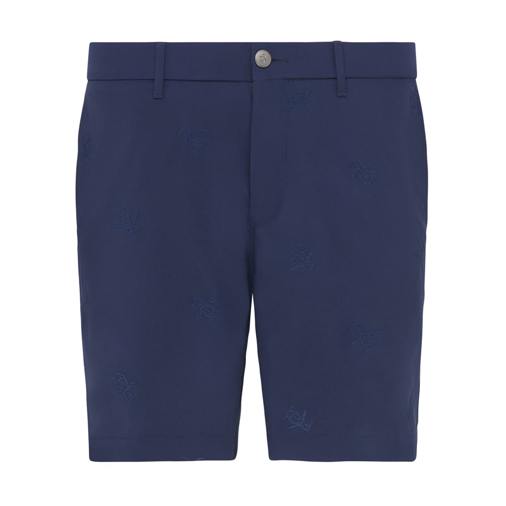 OPG Pete Embroidery Shorts Blau