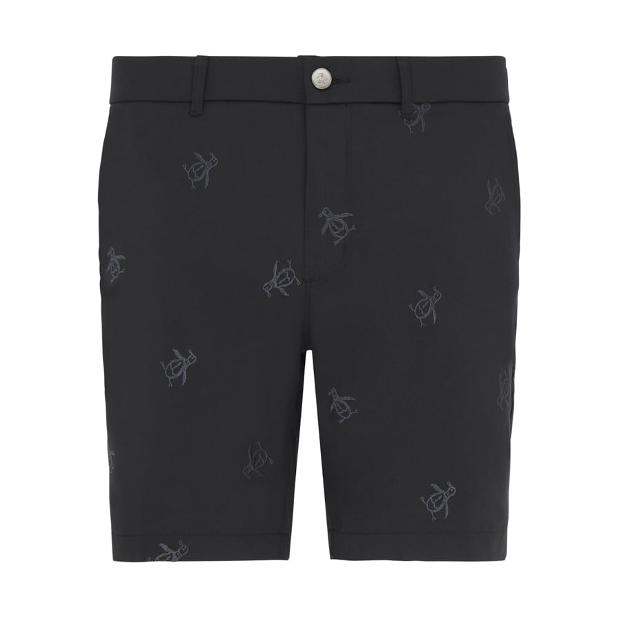 OPG Pete Embroidery Shorts Black