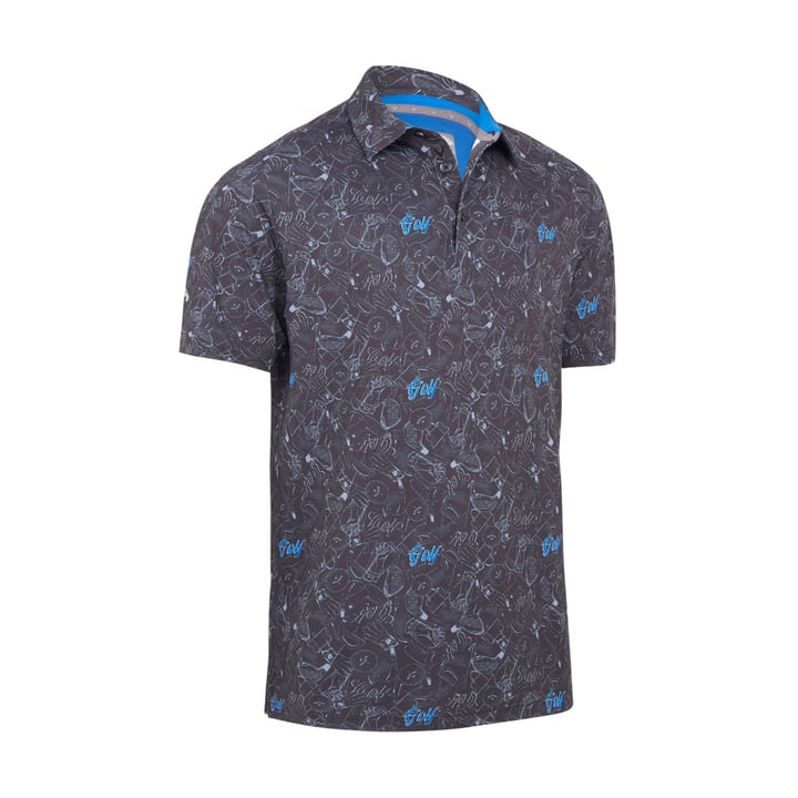 Emea Ss All Over Golf Pint Polo Callaway