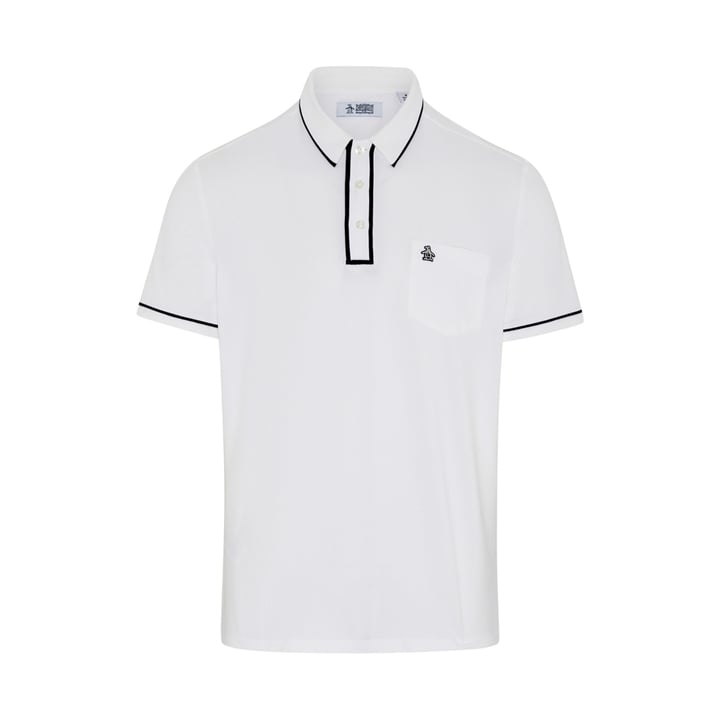 OPG The Technical Earl Polo Weiß Original Penguin