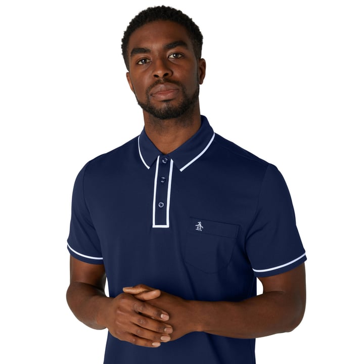 OPG The Technical Earl Polo Blau Original Penguin