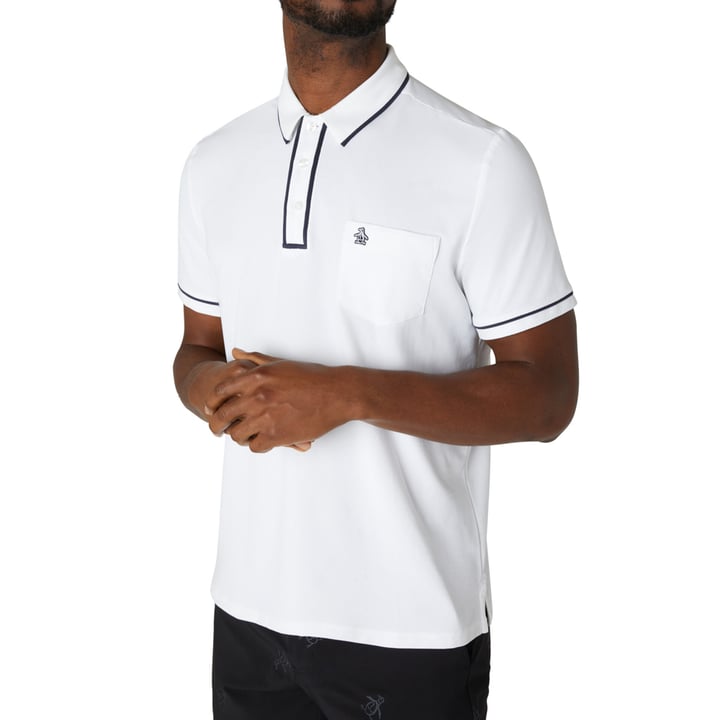 OPG The Technical Earl Polo Weiß Original Penguin