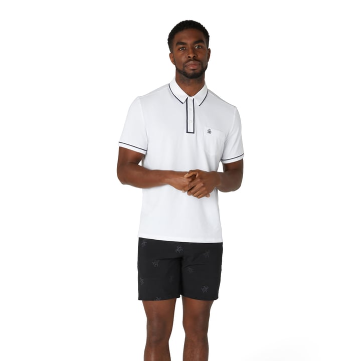 OPG The Technical Earl Polo Weiß Original Penguin