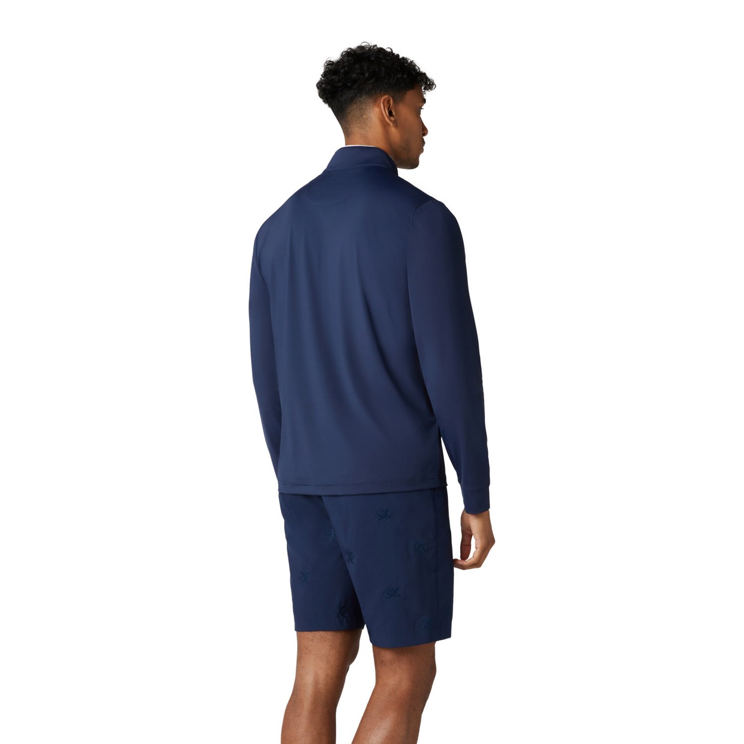 OP L/S 1/4 Zip Technica Sininen Original Penguin