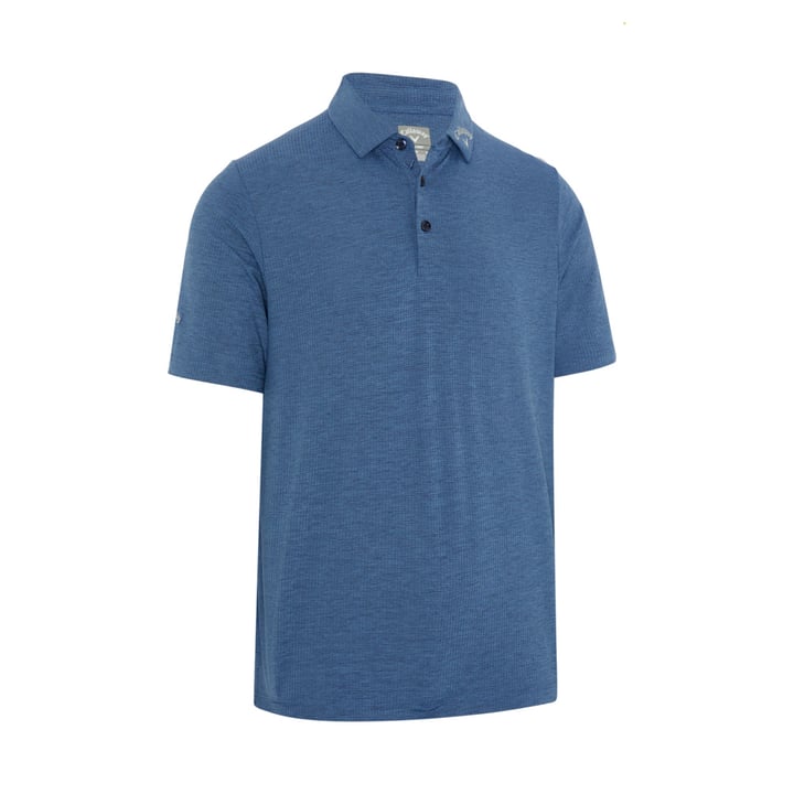Emea Ss Ventilated Jacquard Polo Blå Callaway Emea Ss Ventilated Jacquard Polo Blå Callaway