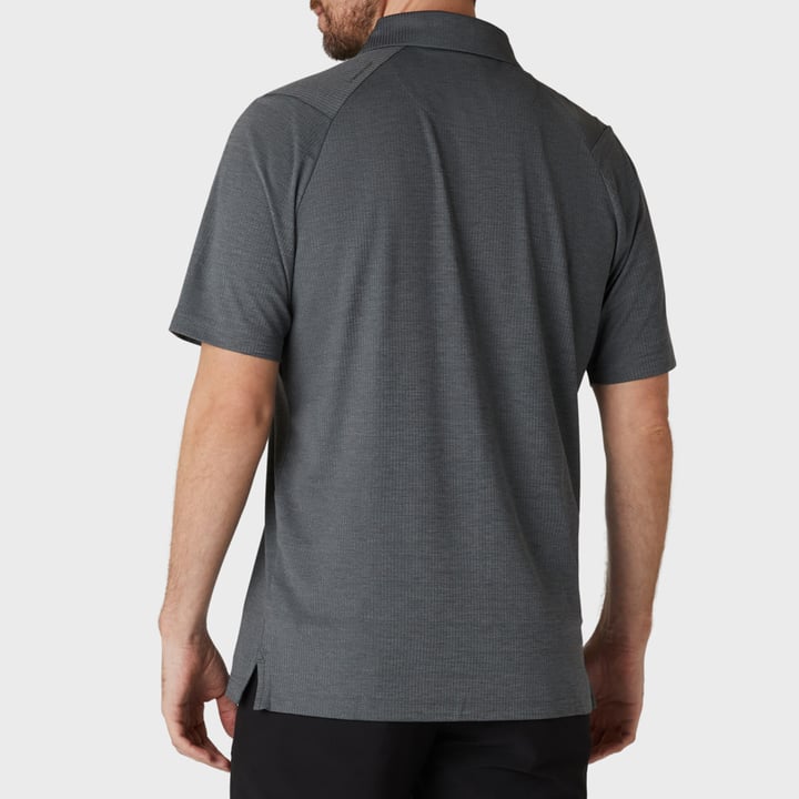 Emea Ss Ventilated Jacquard Polo Sort Callaway Emea Ss Ventilated Jacquard Polo Sort Callaway