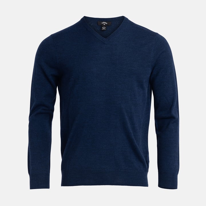 Ls V-Neck Merino Callaway