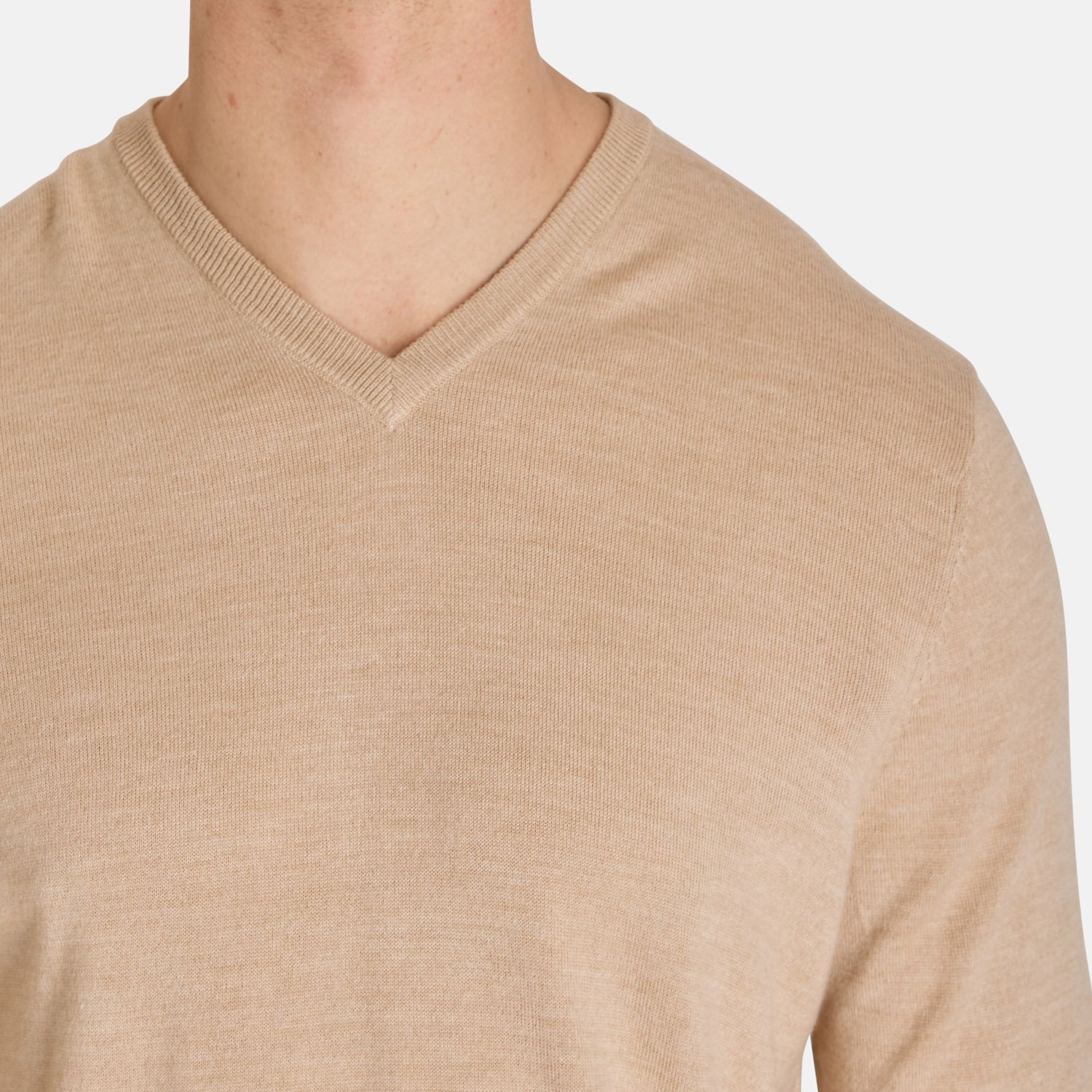 Ls V-Neck Merino Callaway