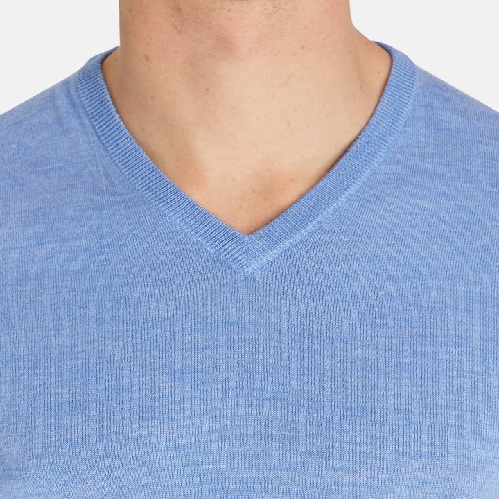 Ls V-Neck Merino Callaway