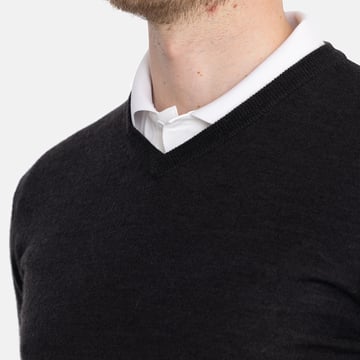Ls V-Neck Merino Callaway