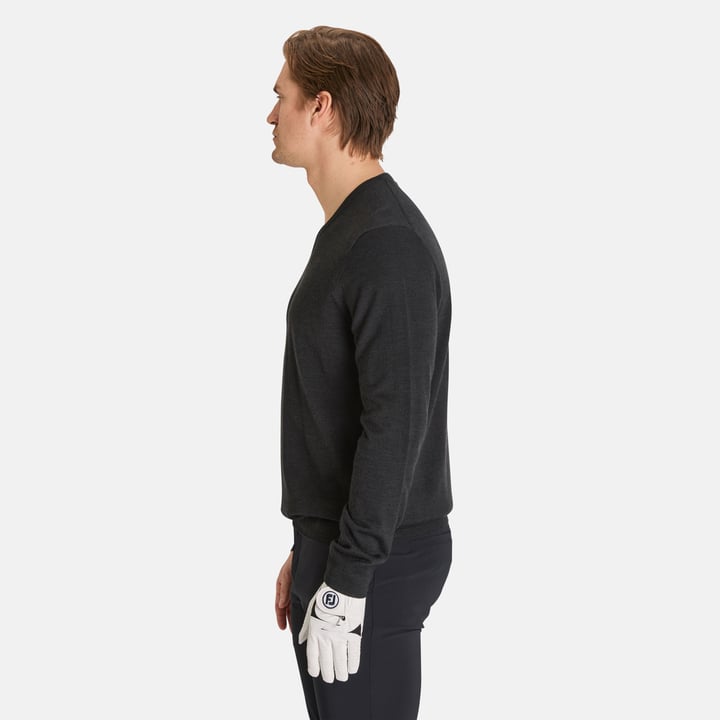 Ls V-Neck Merino Gray Callaway Ls V-Neck Merino Gray Callaway
