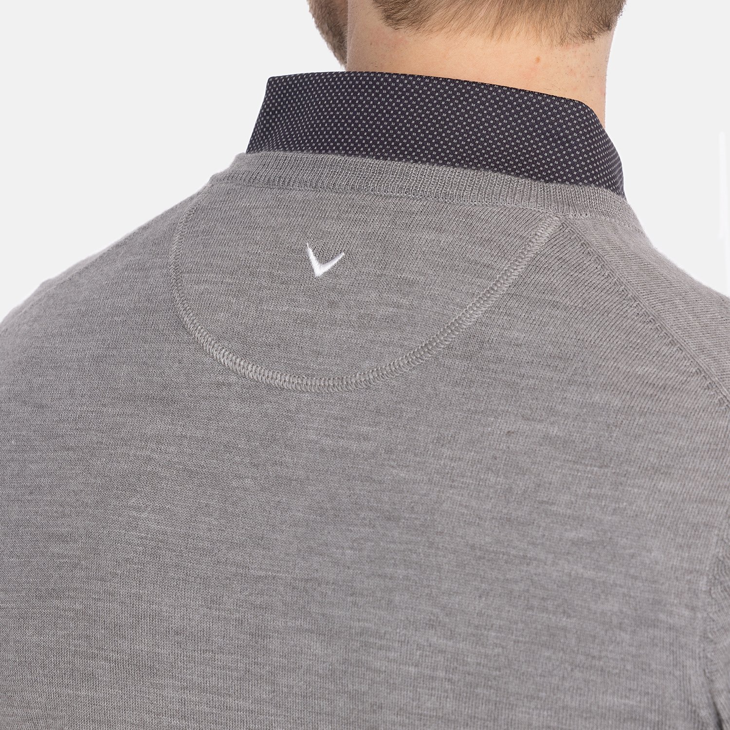 Ls V-Neck Merino Callaway