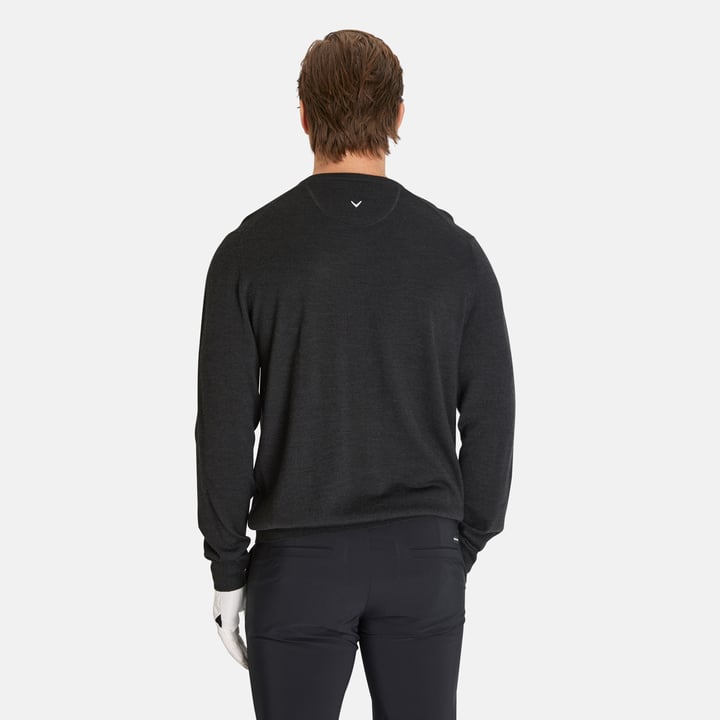 Ls V-Neck Merino Gray Callaway Ls V-Neck Merino Gray Callaway