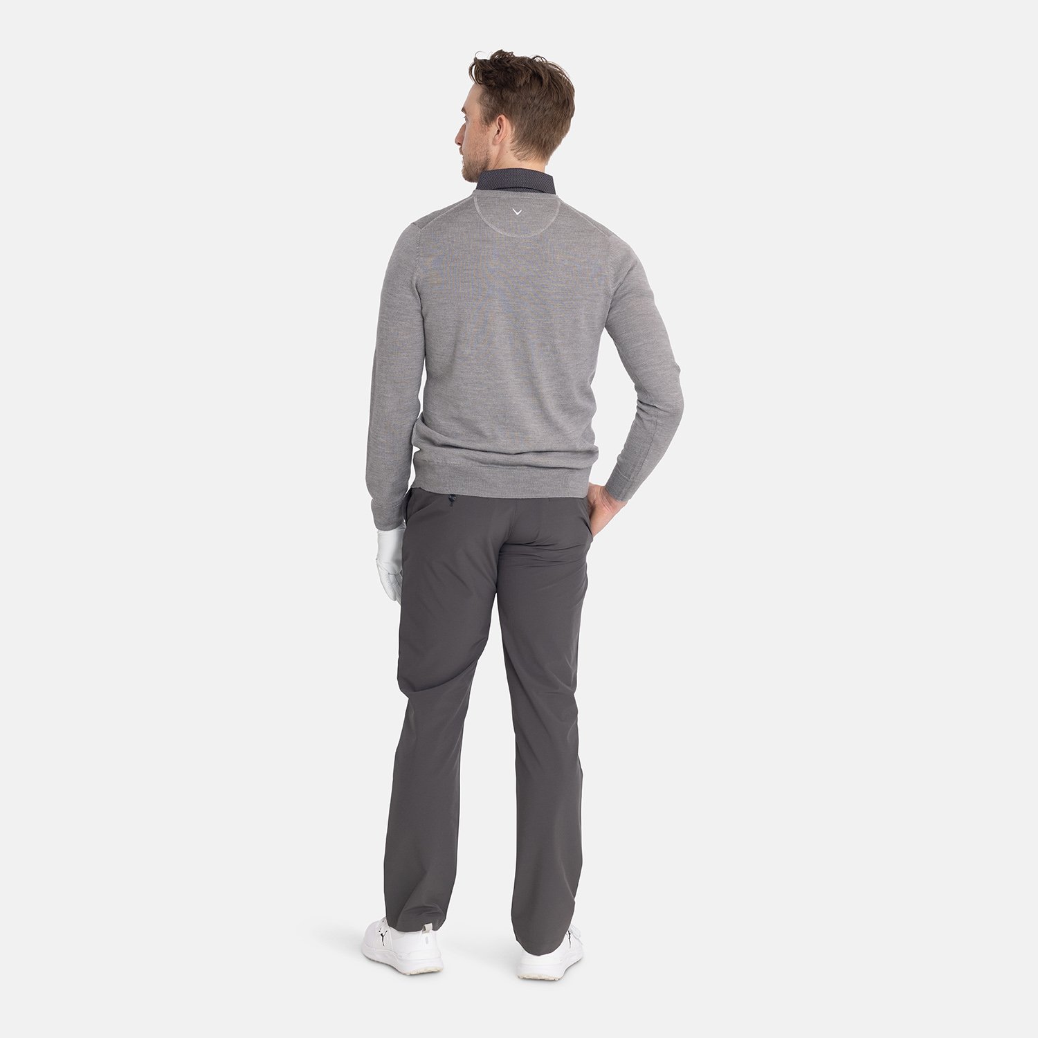 Ls V-Neck Merino Callaway