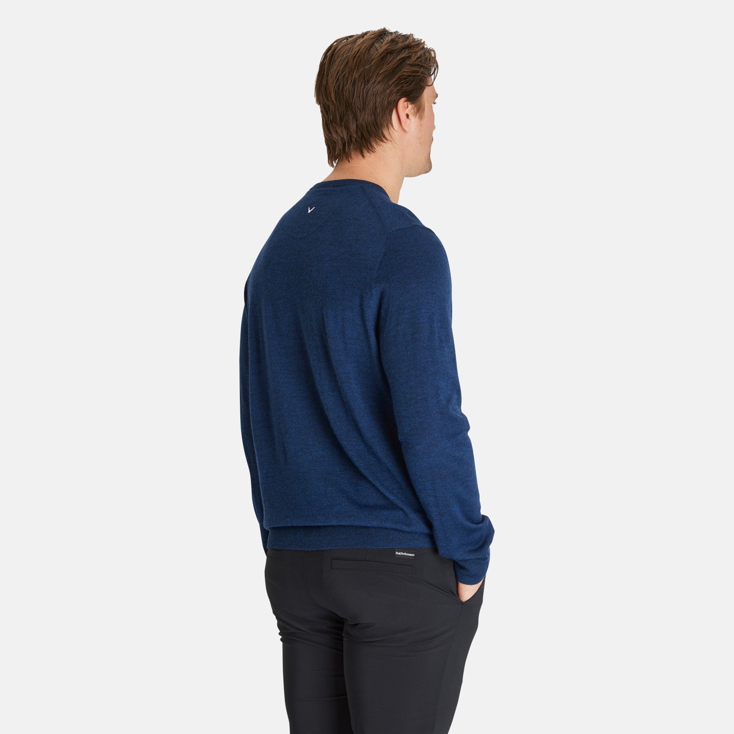 Ls V-Neck Merino Callaway