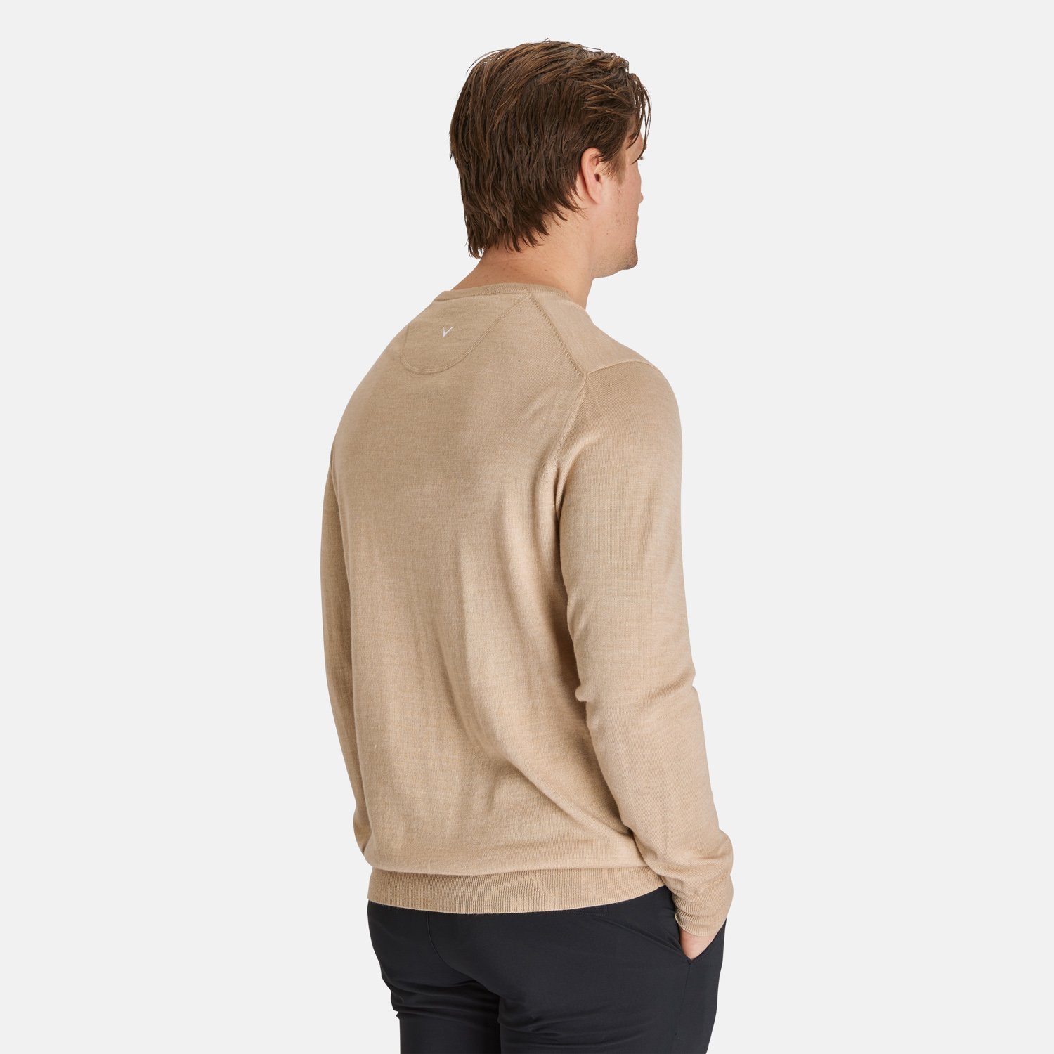 Ls V-Neck Merino Callaway