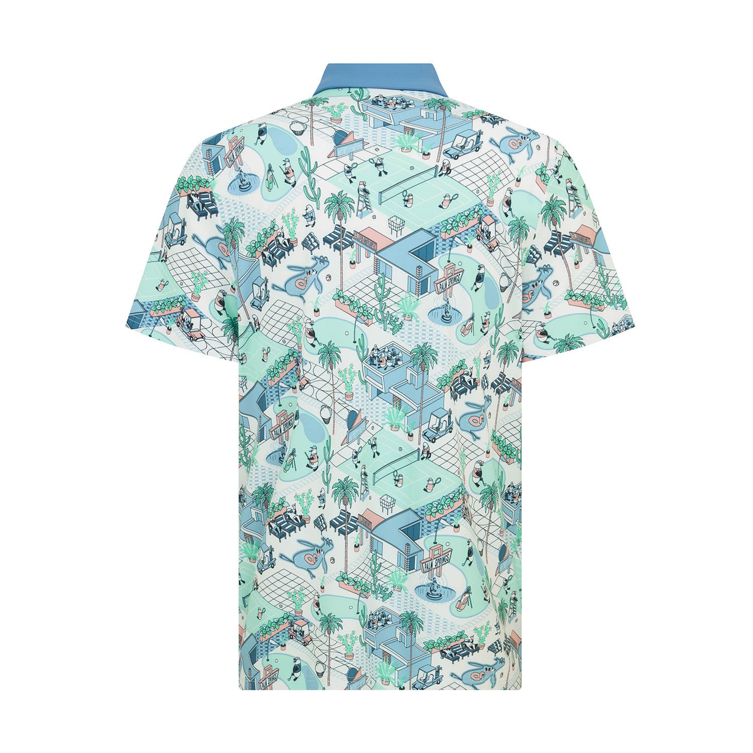 OP Ss All Over Palm Spr Original Penguin