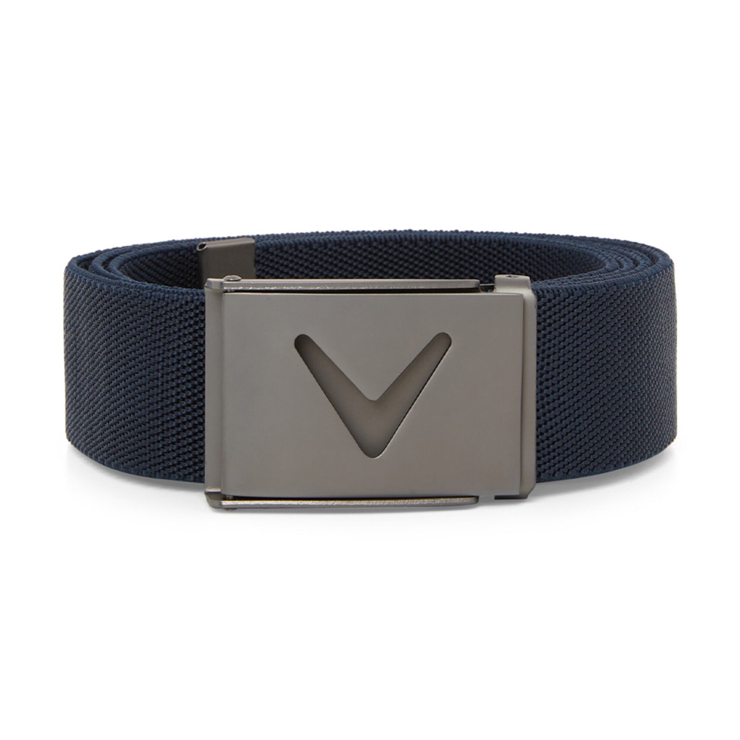M V-Logo Web Belt Bleu